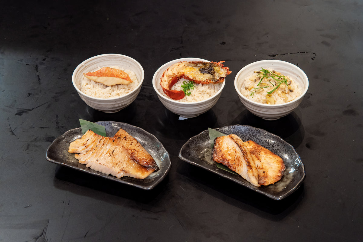 年末　年末特選贅沢炊き込みご飯の素と漬け魚セット