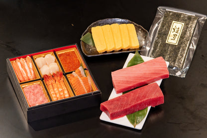 贅沢！家族で囲む鮪たっぷり手巻き寿司セット